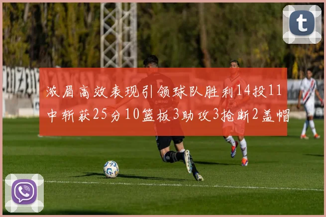 浓眉高效表现引领球队胜利14投11中斩获25分10篮板3助攻3抢断2盖帽
